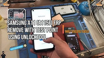 Samsung A11 SM-A115F Erase FRP Via Test point EDL By One Click Unlock Tool