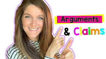 Arguments and Claims Terms & Definitions