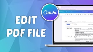 How to Edit a PDF in Canva! (2025)