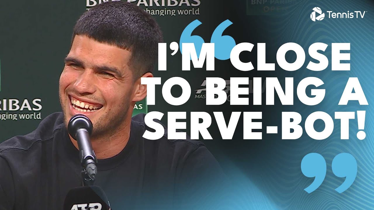 Carlos Alcaraz Press Conference Ahead of Indian Wells 2025 🗣️