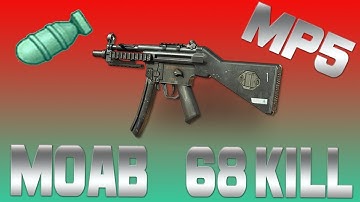 MW3 - MP5 Silenced Double MOAB + FAIL - (Call Of Duty Modern Warfare 3 Multiplayer GAMEPLAY)