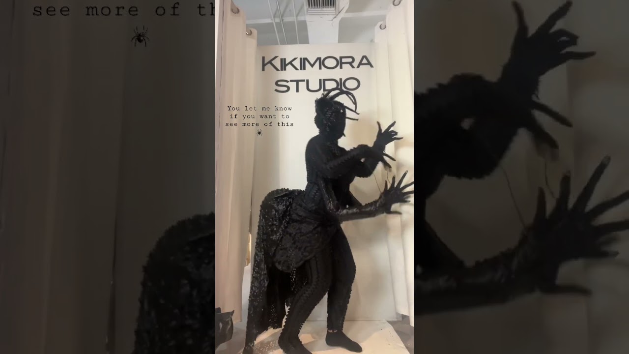 New Costume test in action. Spider woman character. 