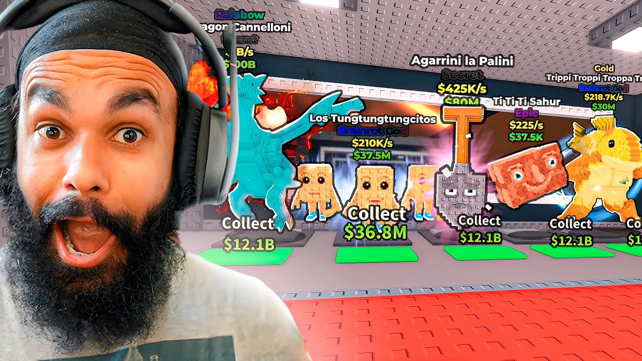 I Stole The 10 MOST RAREST BRAINROTS in Steal a Brainrot Roblox! - YouTube