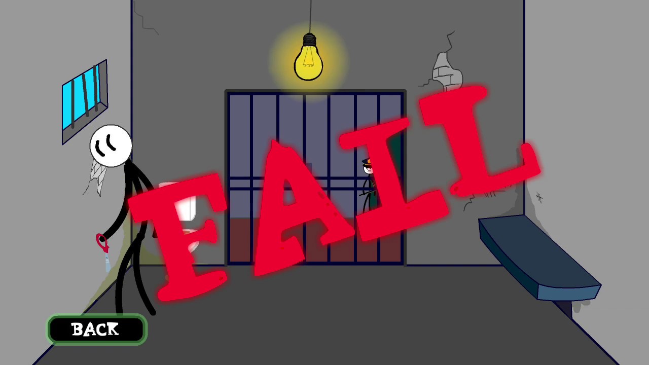 Stickman Story - Escape Prison words Free Download