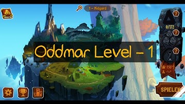 Oddmar - Gameplay Midgard Level 1 + Alle Geheimmünze (ios, Android)