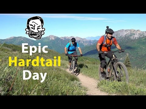 Epic First Ride on my Hardtail with Eric Porter