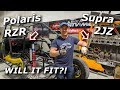 1000HP 2JZ RZR swap Part 3! Will the Supra engine FIT?!