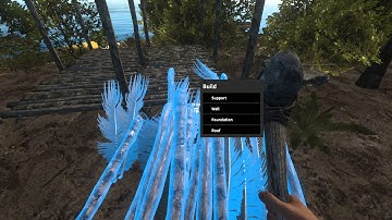 Stranded Deep: Shelter Building and Coconuts