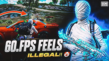 60 Fps is Enough For This Android Player| Fastest 4 Finger 1v4 Clutches in BGMI - PUBG Mobile #bgmi