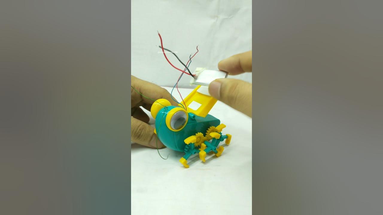 Reassemble Mini robot/How to make mini robot/DIY build robot/ brilliant ...