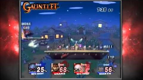 SD Smash Presents:The Gaunlet:LFs Havok(MK) & Hall(Snake) vs MikeHAZE (Marth) & Tyrant(MK)