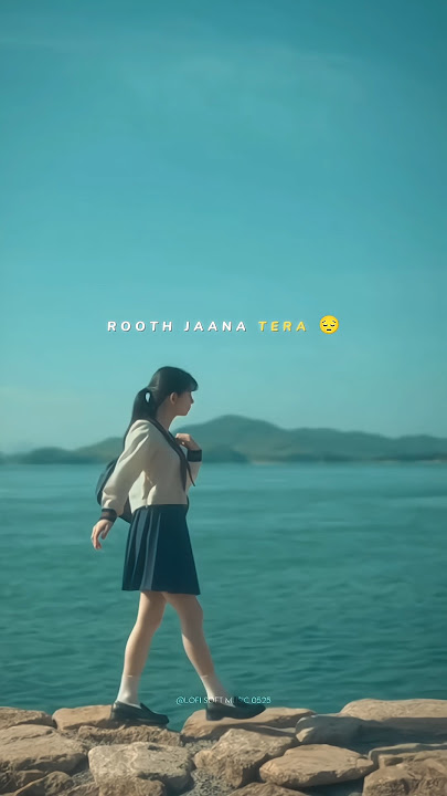 Roth Jaana Tera 🥺🥀 - Tu Jo Mila Song, whatsapp status, Asthetic lyrics Status #status #lyrics