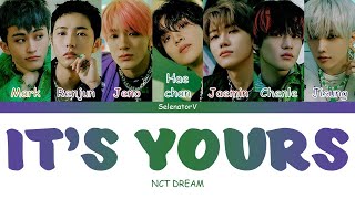 NCT DREAM (엔시티 드림) - It's Yours (너를 위한 단어) [Color Coded Han_Rom_Eng]