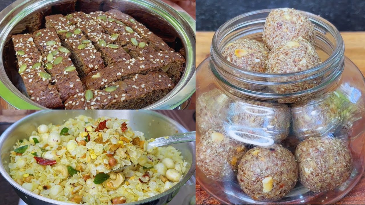 స్కూల్ నుండి రాగానే తినడానికి మా పాపకోసం నేనుచేసిన హెల్తీ స్నాక్స్..Healthy Snacks Recipes in Telugu