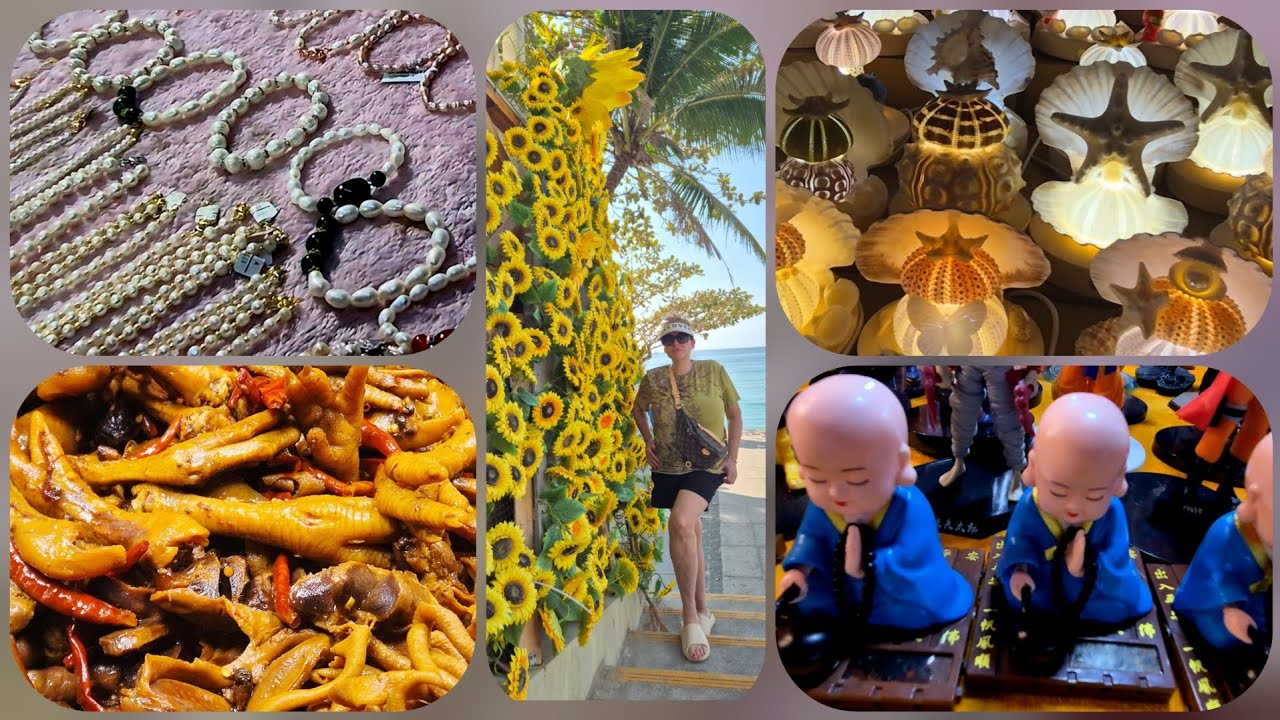 🇨🇳Санья,вечерний рынок