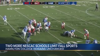 More NESCAC Schools Cancel Fall Sports