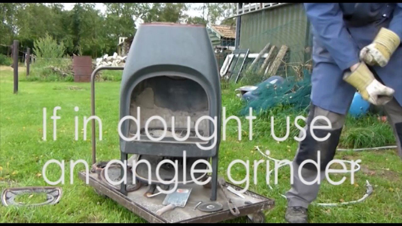 Jotul Nr1 fireplace repair Part1 YouTube