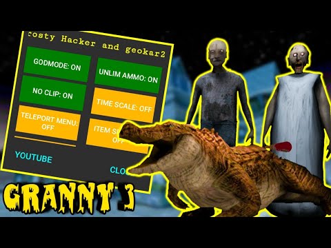 Granny 3 Ciber Hacker Mod Menu ( NoClip and Unlimited Ammo) 