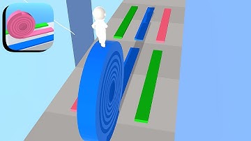 Layers Roll ​- All Levels Gameplay Android,ios (Levels 90-91)