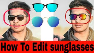 Make Stylish Sunglasses || How to Edit Sunglass like cb Edit in Picsart and Autodesk screenshot 5