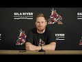 Lawson Crouse at Media Day 2022 | Arizona Coyotes