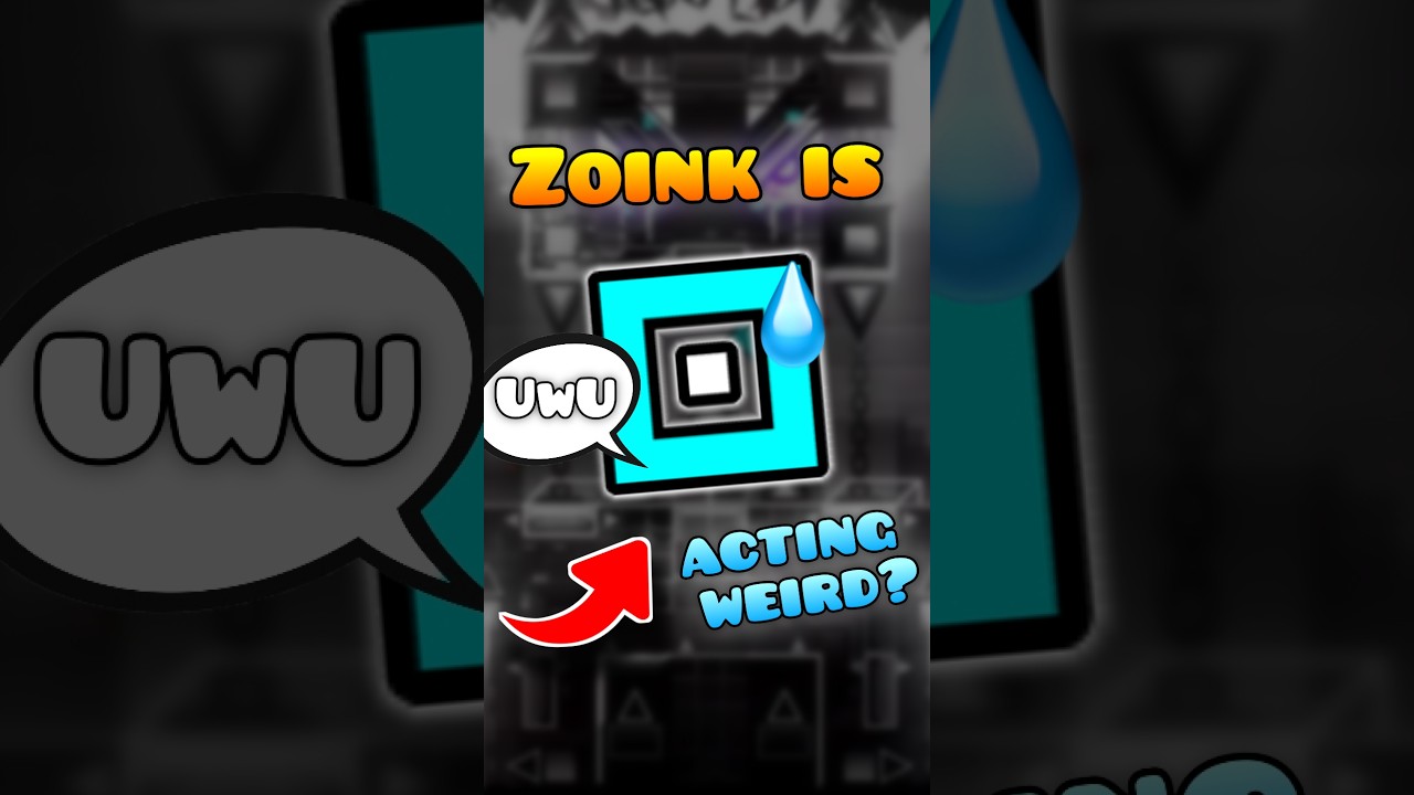 Is Zoink okay???  #geometrydash #gaming #zoink #conix #shorts #funny