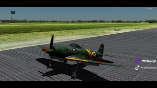 Quick Run in the N1K-2 - Aces High 3 screenshot 3