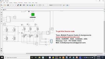 UPFC model to control power flow in 4 bus test system based on mosfet and thyristors switches and