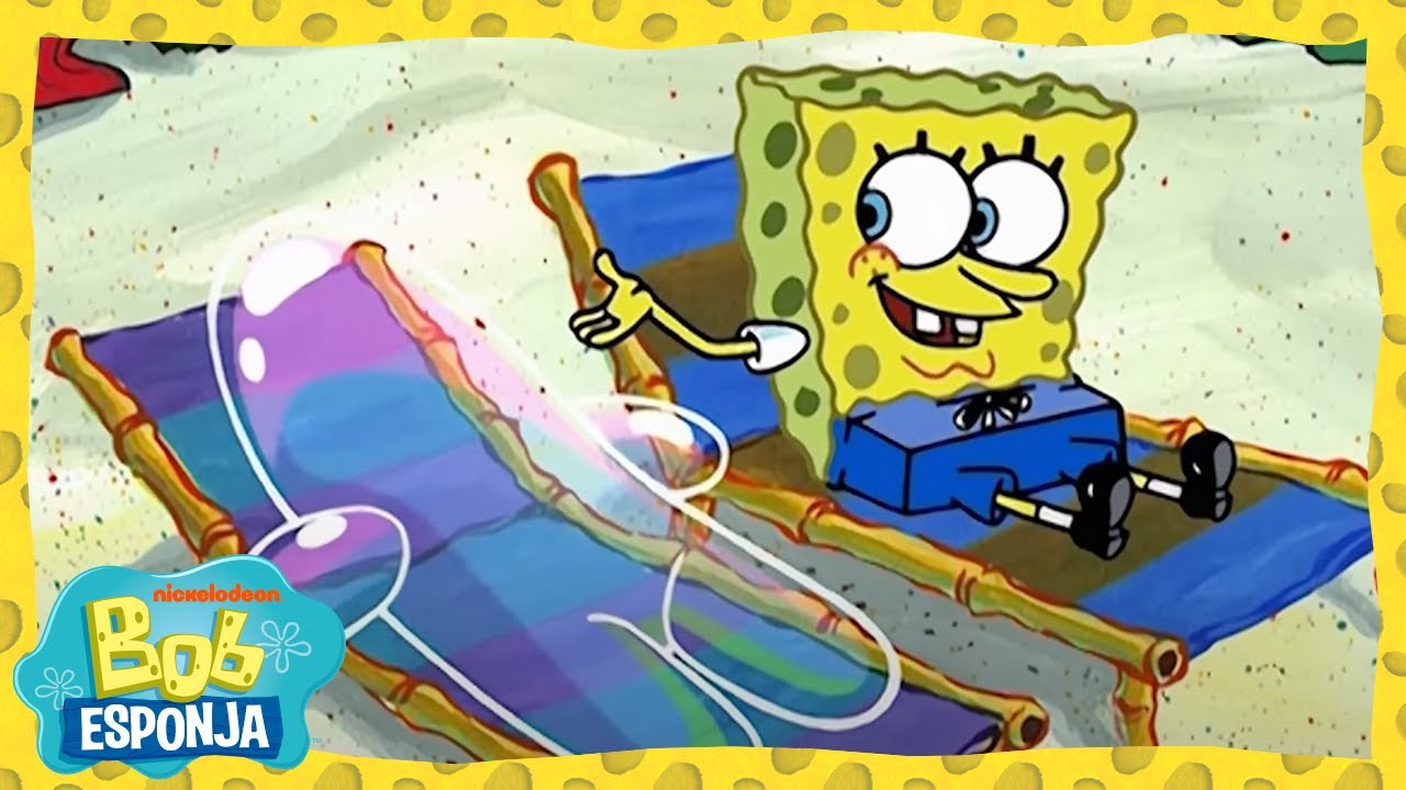 Bob Esponja ¡Bob Esponja y Patricio hacen animales de burbujas! Bob