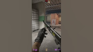 Fast MOLOTOV From A Main For Pop Dog On Train In CS2 #cs2 #shorts