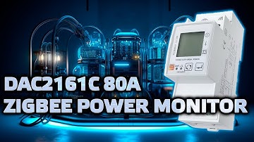 DAC2161C 80А - перспективное и функциональное zigbee реле с защитой и энергомонитором на DIN рейку