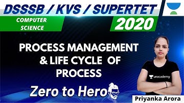 Process Management & Life Cycle Of Process | Computer Science for DSSSB/KVS/SUPERTET