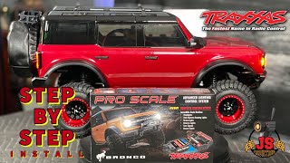 Traxxas '21 Ford Bronco Pro Scale LED Light Kit Install
