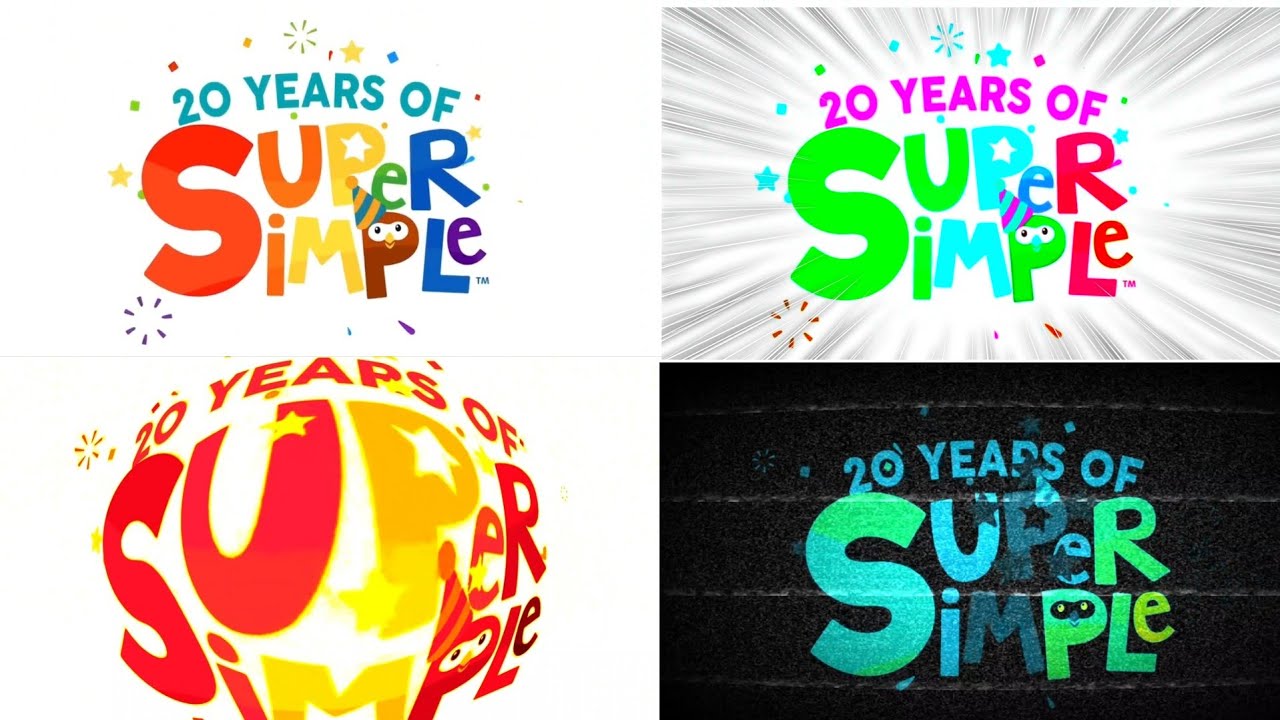 20 Year Of Super Simple Songs Intro Super Effects Sponsored (By Klasky Cuspo 2001 Effects)