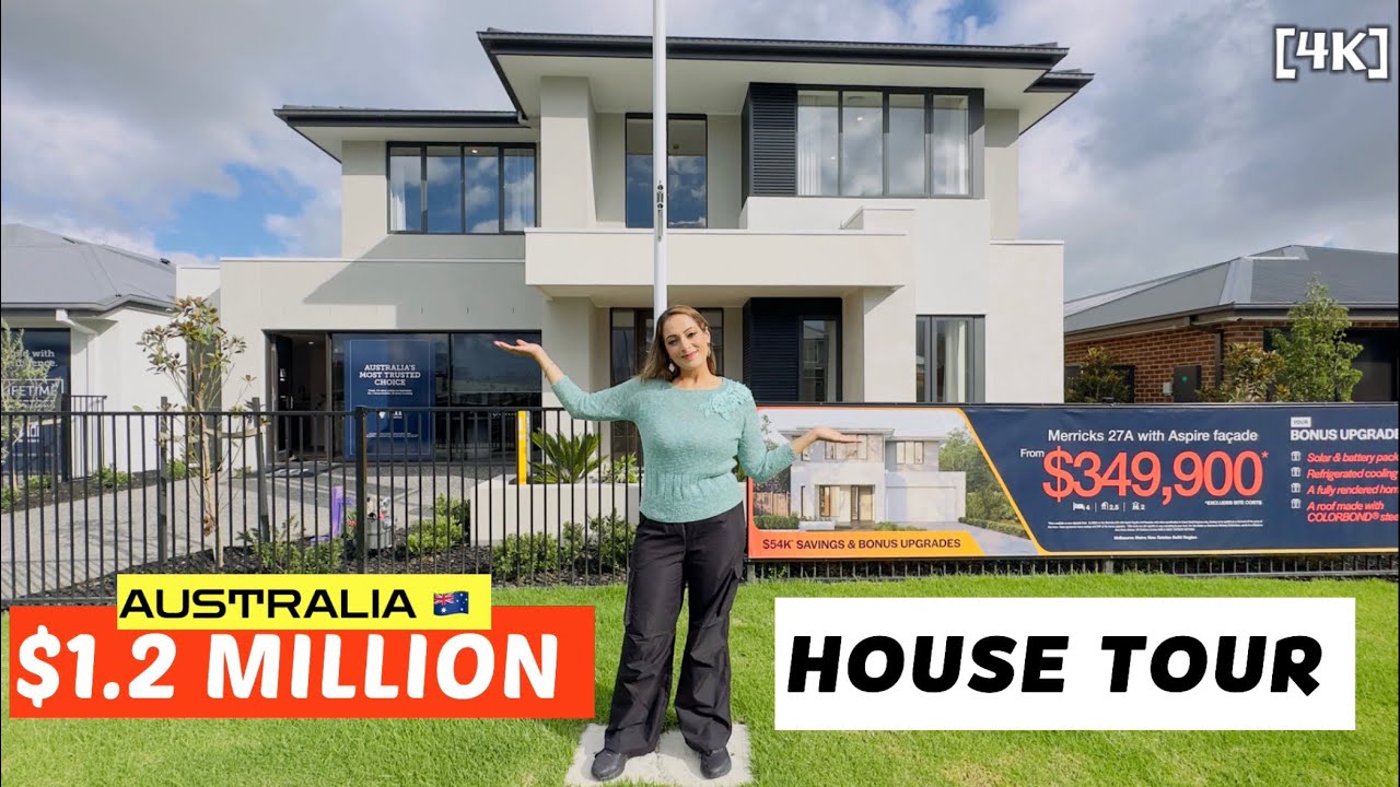 $1.2 Million Luxury House Tour | Only 65km from Melbourne CBD | Full Walkthrough!