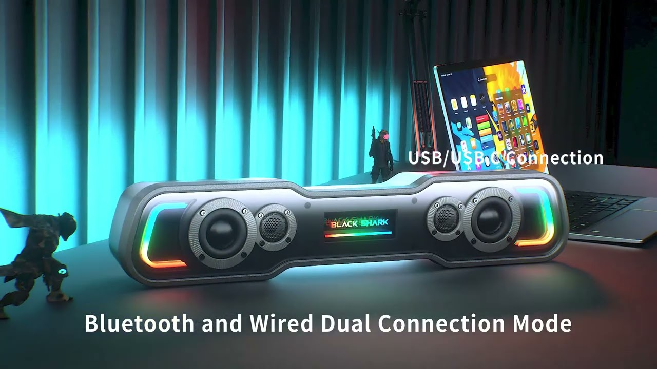 Black Shark SP1 Bluetooth Computer Speakers for Desktop