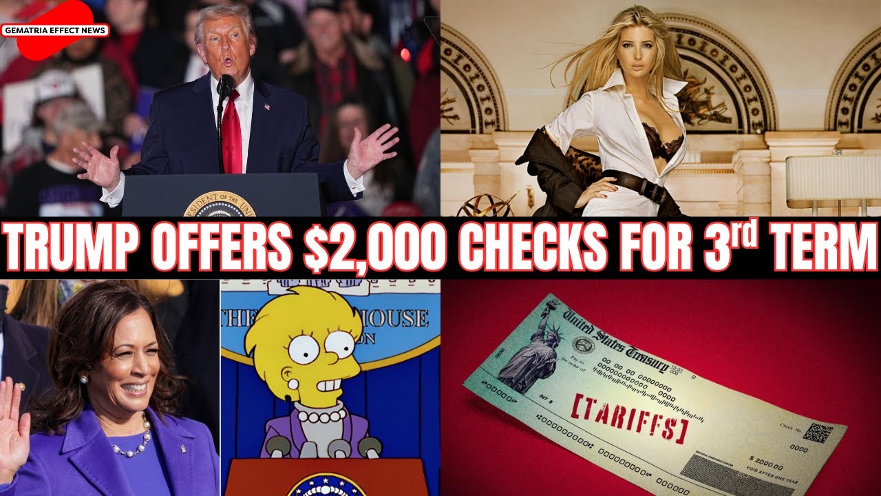 Trump offers $2,000 checks for 2028 reelection! +Brown University, Bondi Beach, Patrick Mahomes 📱