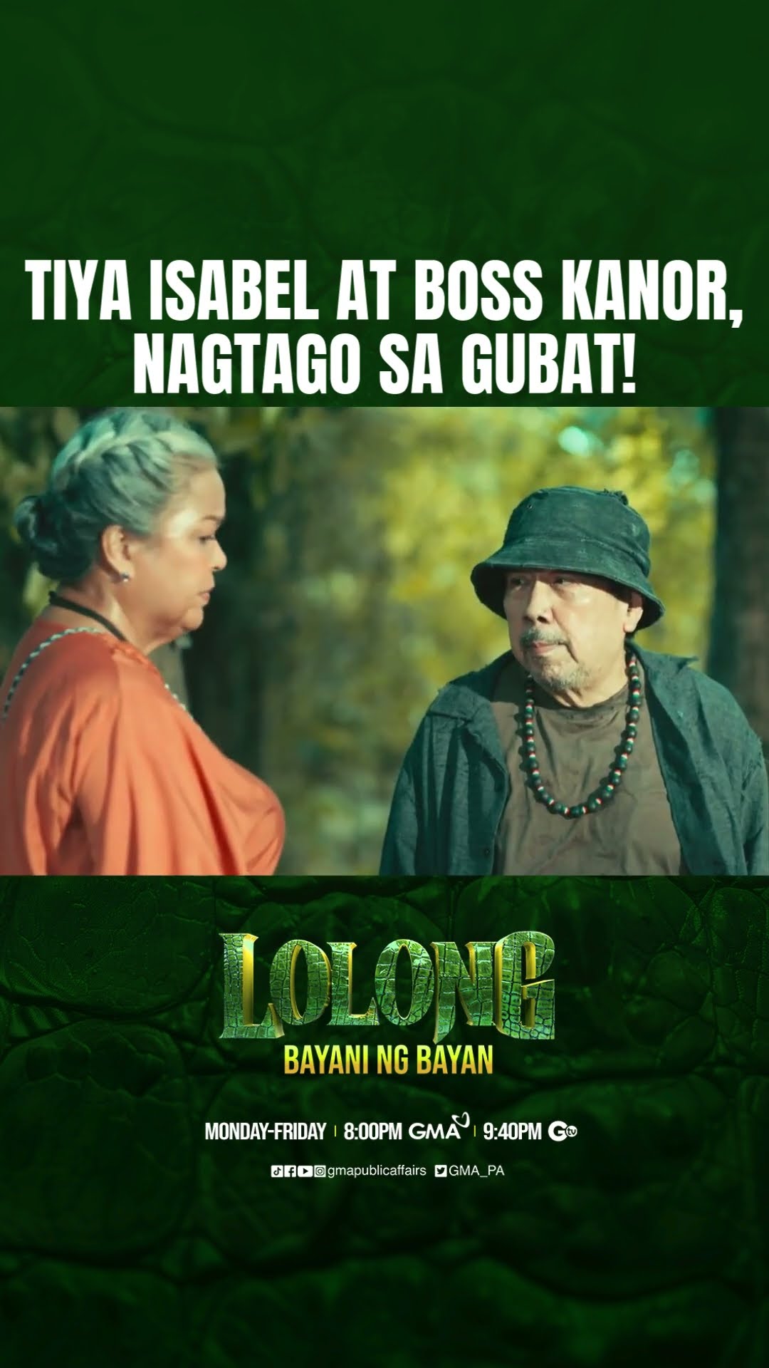 Tiya Isabel at Boss Kanor, nagtago sa gubat! | Lolong 2