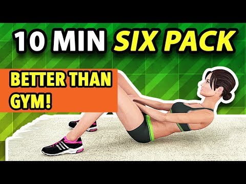 10 Min Sixpack Workout - Better Than Gym - Equipment Free