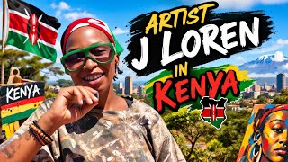 In conversation with J Loren preparing for an Art Exhibition 