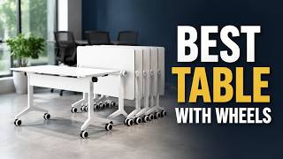 Best Conference Room Table With Wheels For School: Top 8 Mobile Training Tables