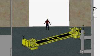 Material Handling Motorized Transport Cart by Handling Specialty