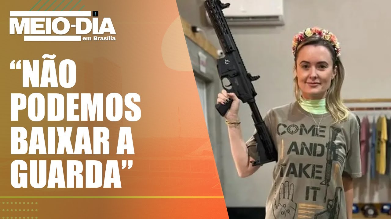 Deputada posta foto com metralhadora e faz referência a Lula