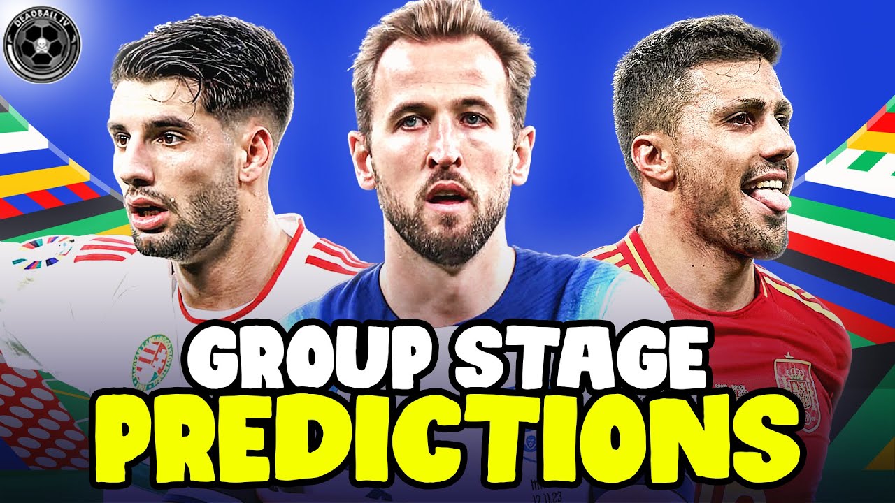 EURO 2024 GROUP STAGE PREDICTIONS (Part 1)