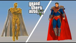 GTA V - SUPERMAN ONE MILLION VS SUPERBOY PRIME - DC COMICS