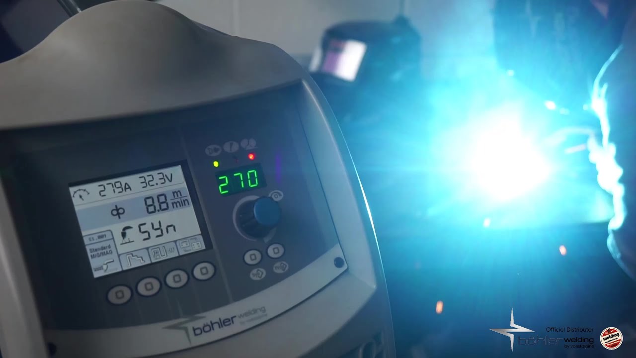 Bohler Uranos GSM 4000 Mig Welder Review & Rundown