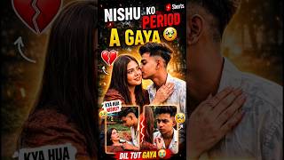 NISHU KO PERIOD 🩸 A GAYA 😱 AABID PARESHAN #girlfriend #periods   #prank#abidofficial @doli-ki-sadik