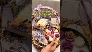 aesthetic floral candle unboxing | cozy home decor &amp; amazon finds india 🕯️ #homedecor