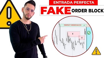 ⚠️¡CUIDADO! Order Block FAKE (❌ Falso) SMC Trap Market  - Smart Money Trading Institucional