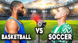 BASKETBALL vs SOCCER (Which is Harder) ft. NBA Star Mikal Bridges